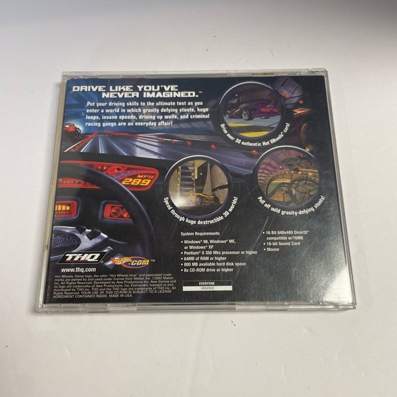Hot Wheels: Velocity X (PC CD ROM) Complete - Picture 2 of 3